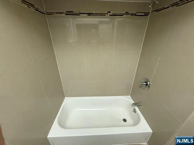 a bathroom with a bath tub and a shower