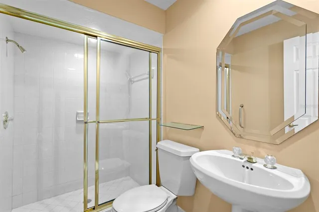 a view of a house with a swimming pool