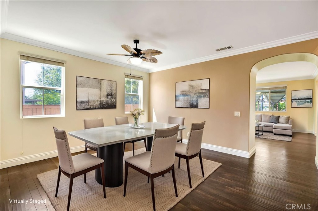 17603 Fan Palm Lane Riverside, CA 92503 - Photo 4 of 53 Dining Area virtually staged