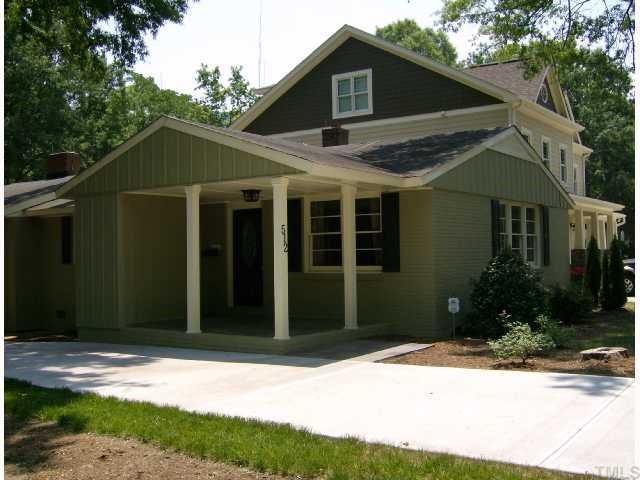 512 Chamberlain Street Raleigh, NC 27607 - Photo 1 of 11 a front view of a house