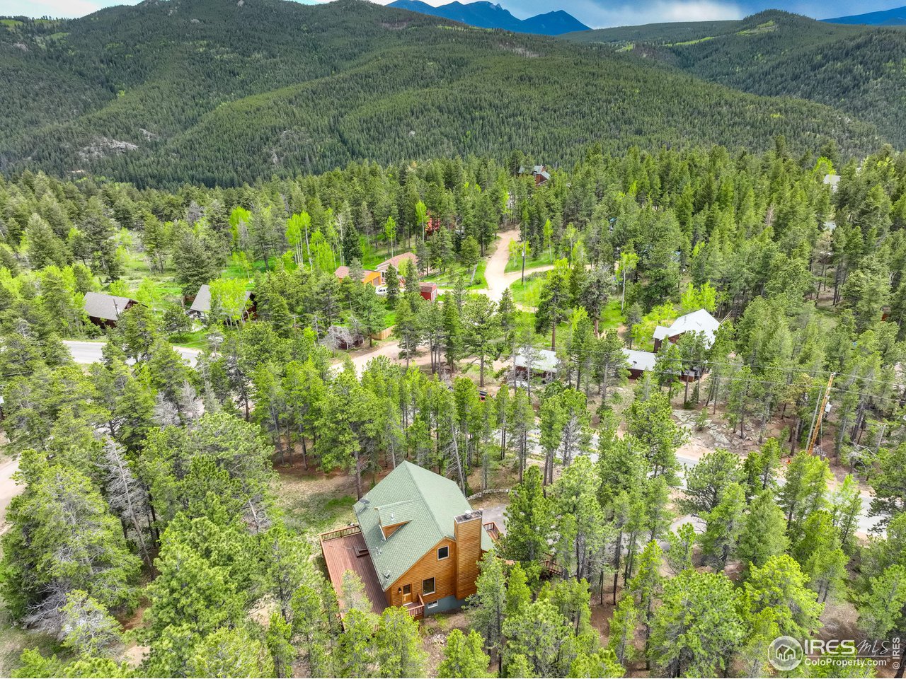 1927 Ridge Road Nederland, CO 80466 - Photo 11 of 38 a view of a lake with a house in the background