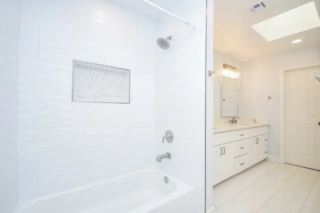 a view of outdoor space and deck