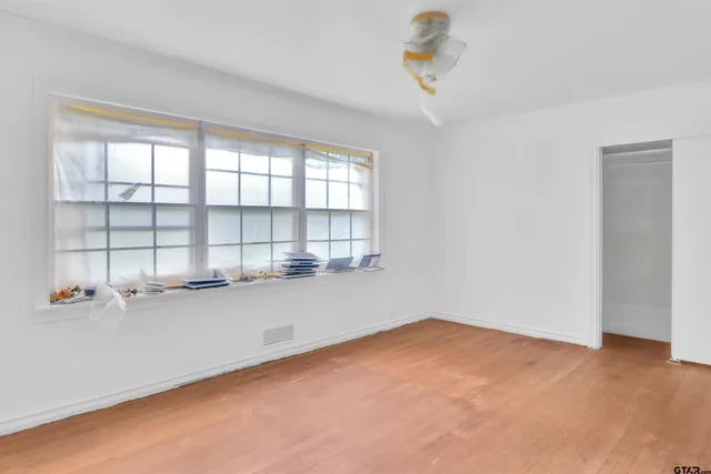 wooden floor in an empty room