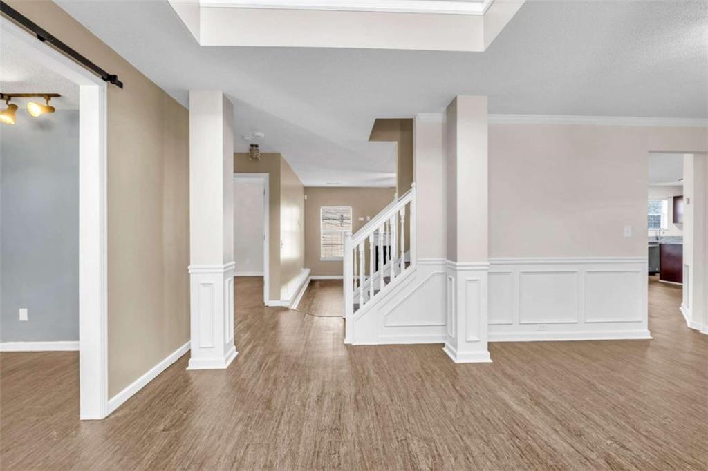 6724 Overlook Ridge College Park, GA 30349 - Photo 3 of 34 a view of entryway with wooden floor