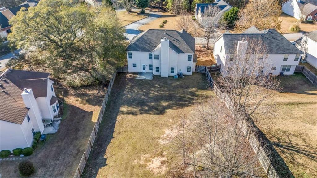 6724 Overlook Ridge College Park, GA 30349 - Photo 32 of 34 an aerial view of residential houses with yard