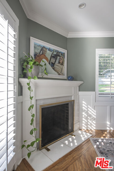 55 West Altadena Drive Altadena, CA 91001 - Photo 23 of 42 a living room with furniture and a fireplace