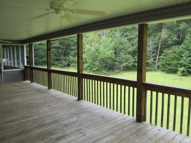 1557 Hillendale Road Crossville, TN 38572 - Photo 17 of 20 a view of a balcony with wooden floor