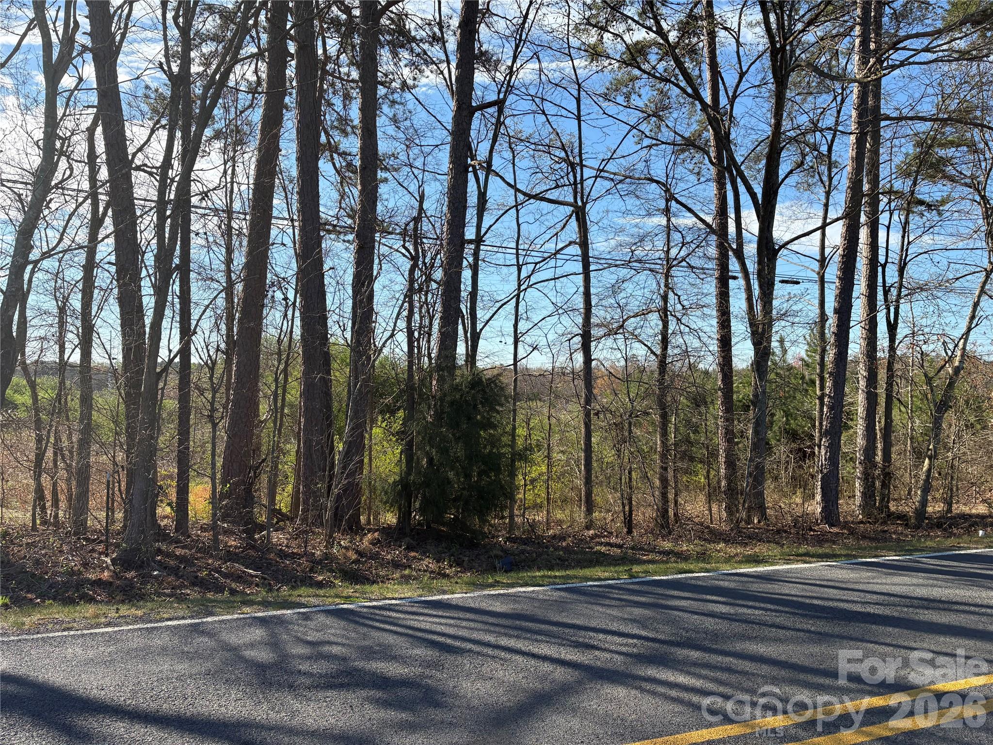 0 Silver Road Oakboro, NC 28129 - Photo 2 of 17 a view of a house with trees next to a road