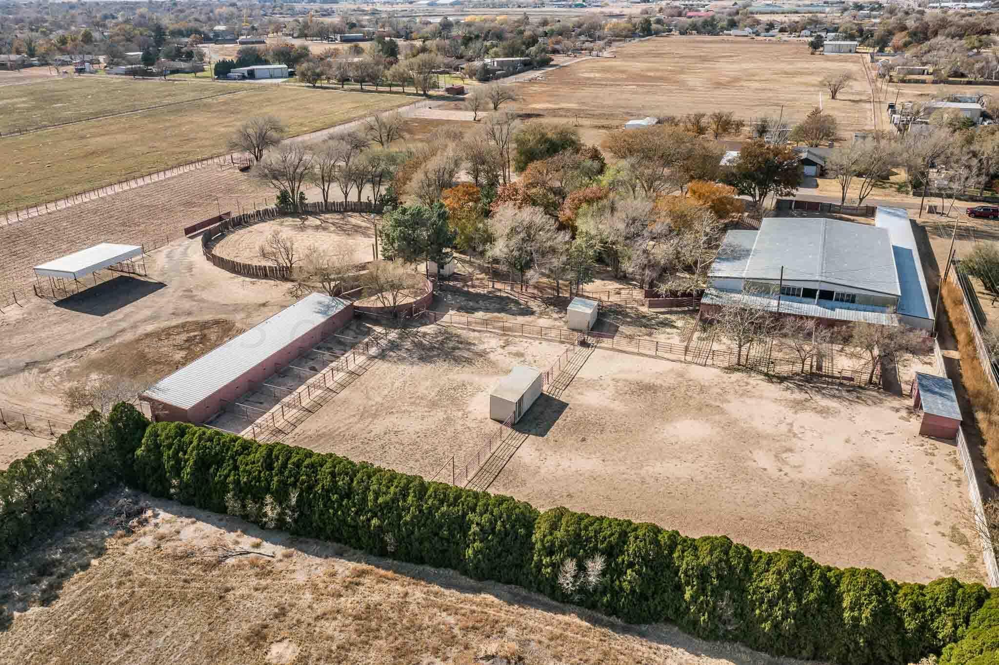 7517 Duling Lane Amarillo, TX 79110 - Photo 79 of 80 an aerial view of a house with outdoor space