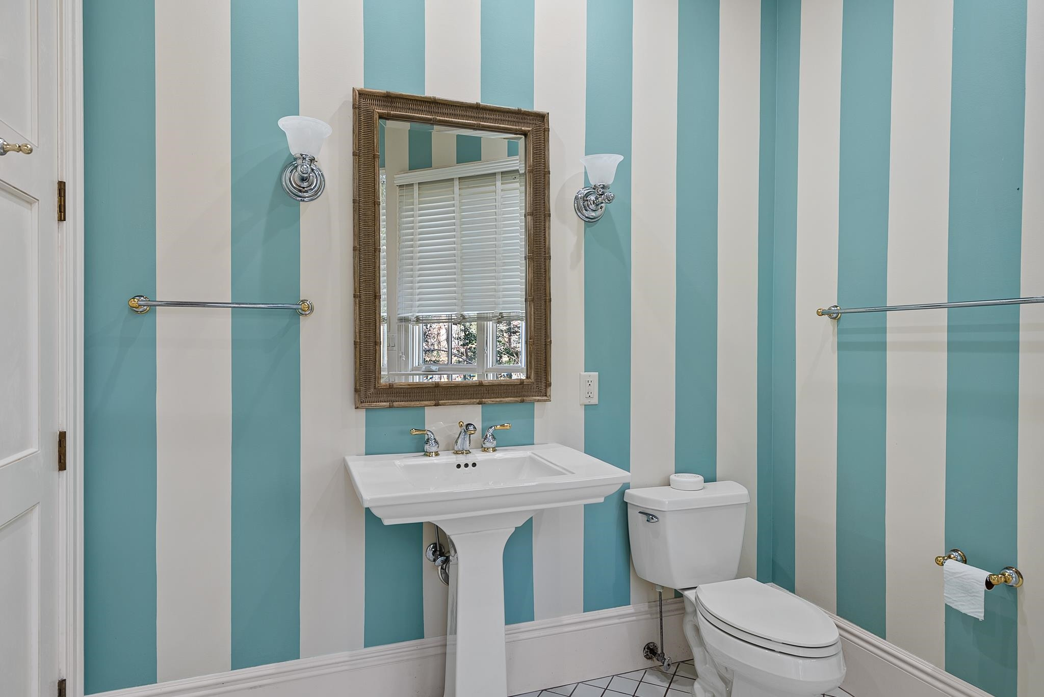 1633 Morning Mountain Road Raleigh, NC 27614 - Photo 65 of 79 After a swim, guest can use the two exterior full bathrooms. Exterior Bath Outside Guest House