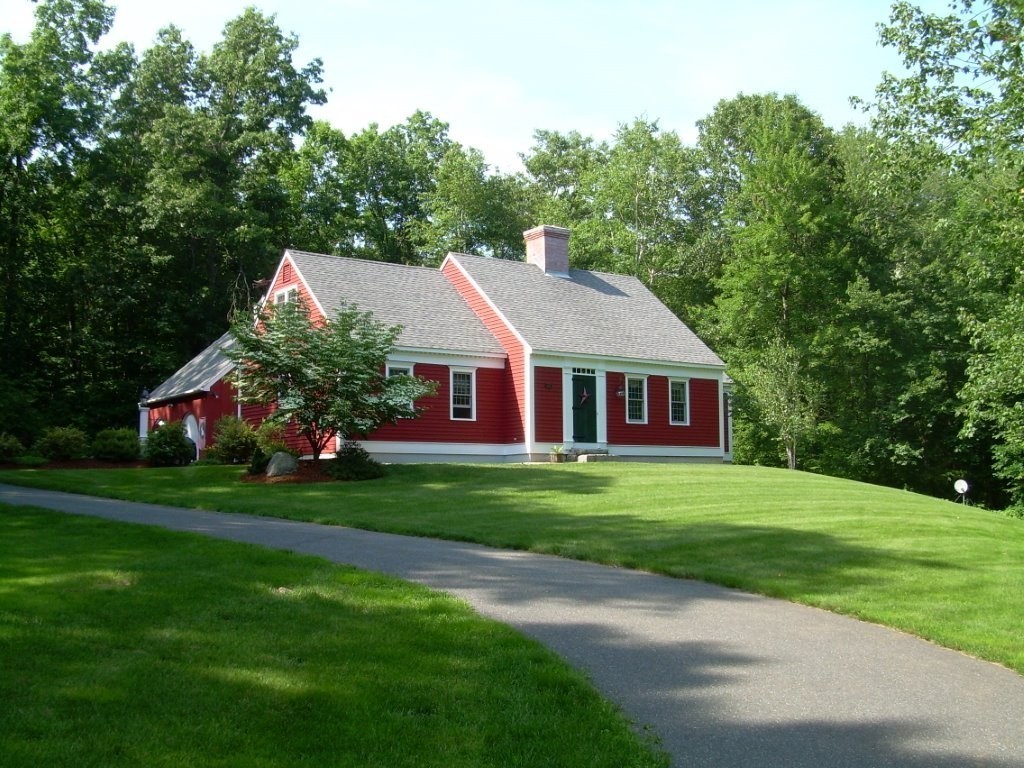 1005 Southbridge Road Warren, MA 01585 - Photo 1 of 30 a aerial view of a house next to a big yard and large trees