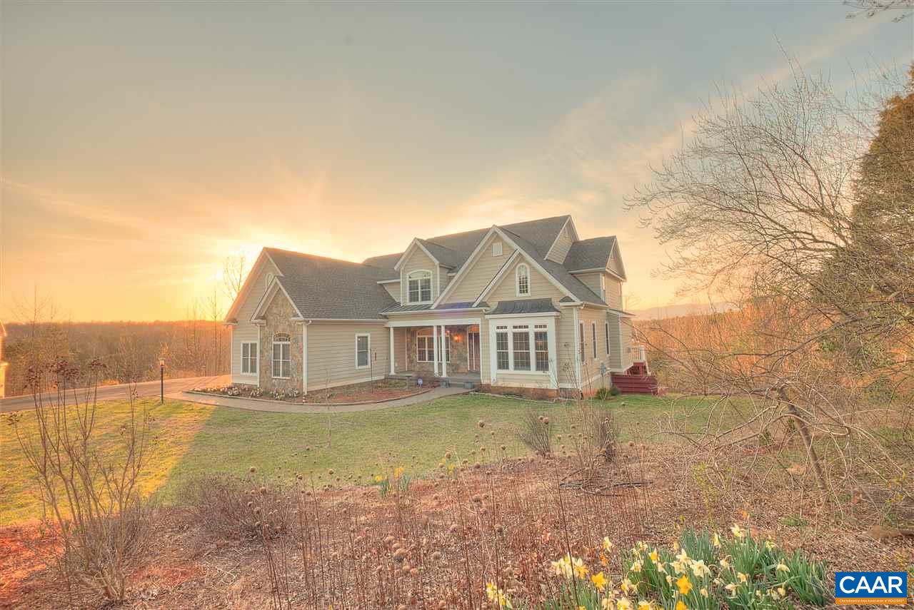 112 Creekside Court Ruckersville, VA 22968 - Photo 1 of 48 a view of a house with a yard and sitting area