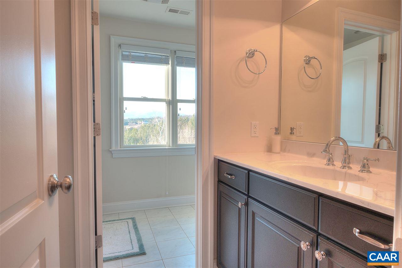112 Creekside Court Ruckersville, VA 22968 - Photo 32 of 48 a bathroom with a double vanity sink mirror and double
