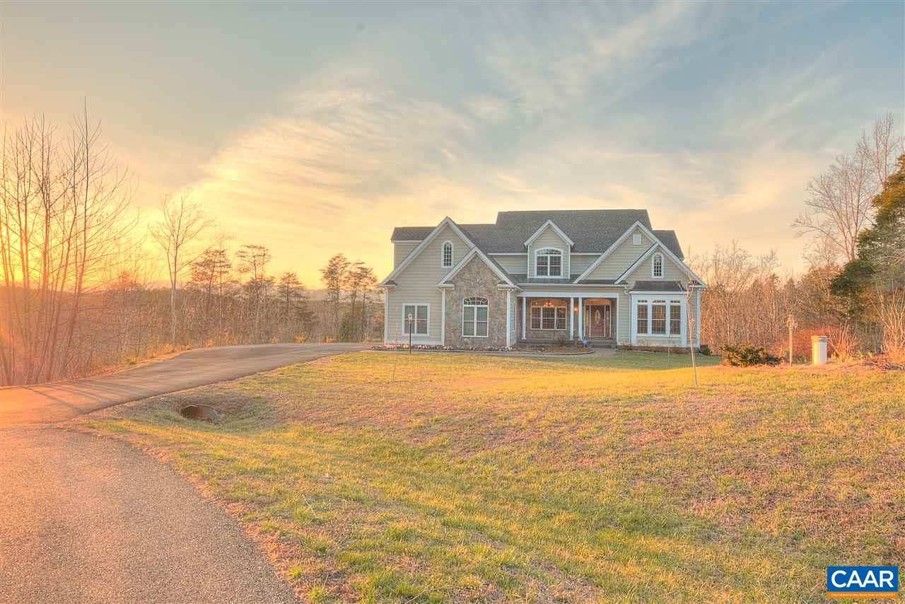 112 Creekside Court Ruckersville, VA 22968 - Photo 47 of 48 a front view of a house with a yard