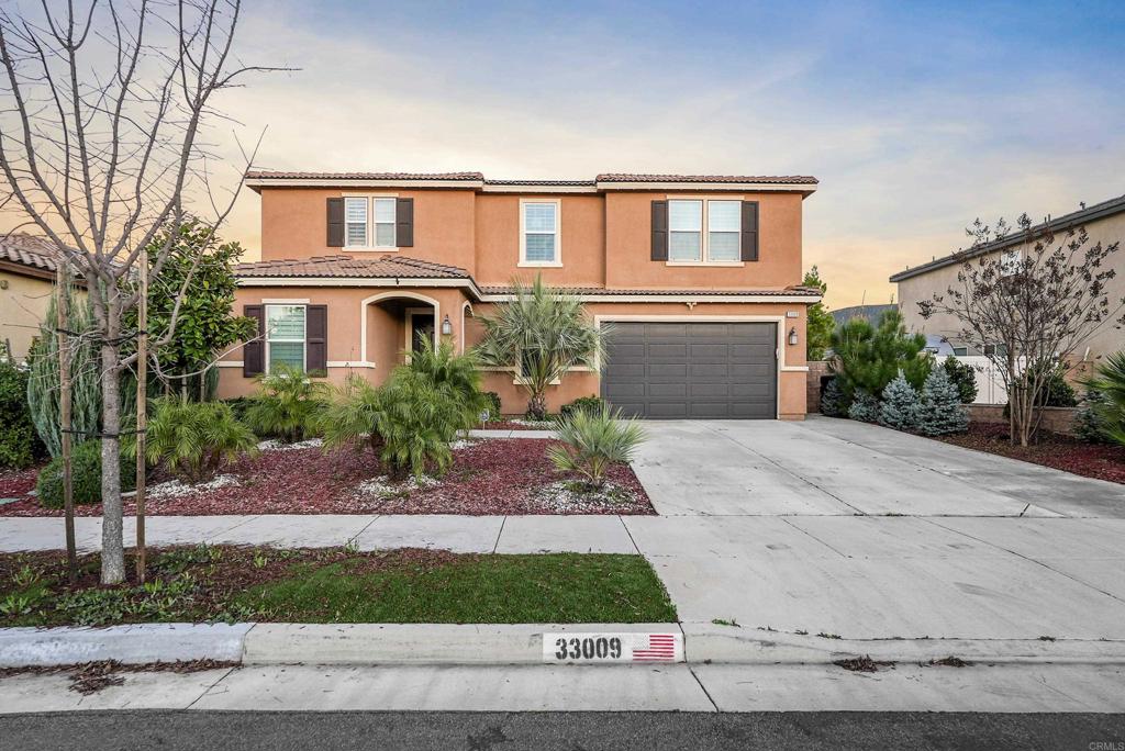 33009 Marin Fields Road Winchester, CA 92596 - Photo 2 of 51 front view of house with a yard