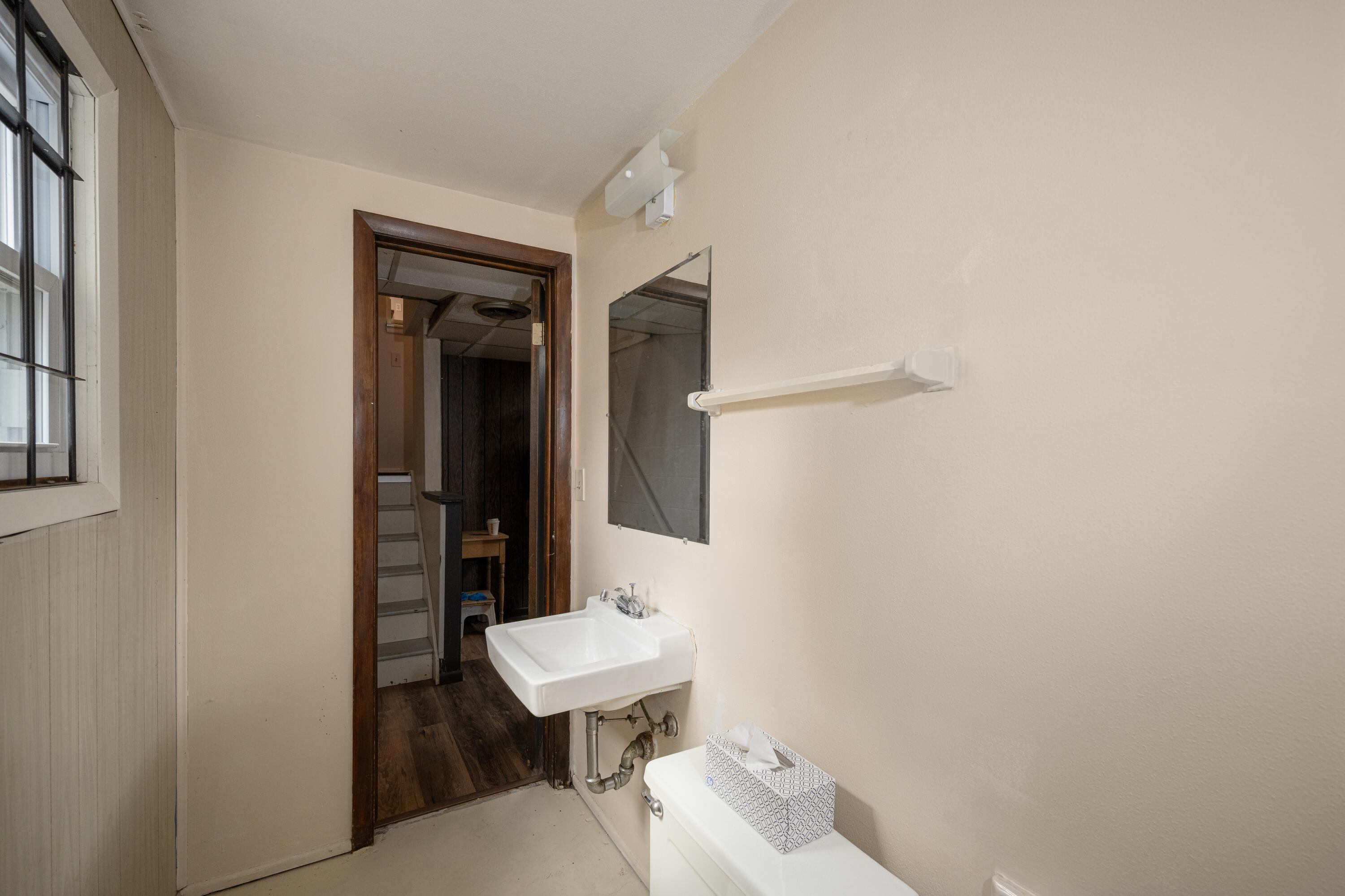 4954 North 85th Street Milwaukee, WI 53225 - Photo 19 of 27 Basement 1/2 bath. Large 1/2 bath leaves room for expansion into full bath.