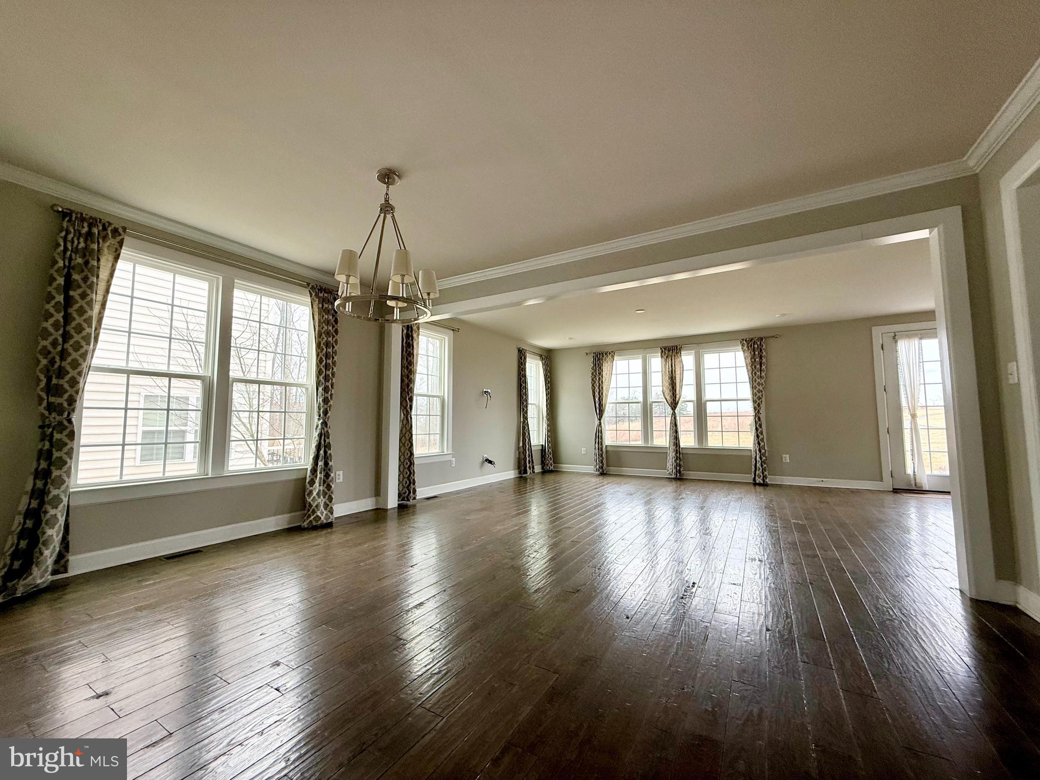 2575 Bailey Circle Philadelphia, PA 19115 - Photo 5 of 36 a view of empty room with wooden floor and fan