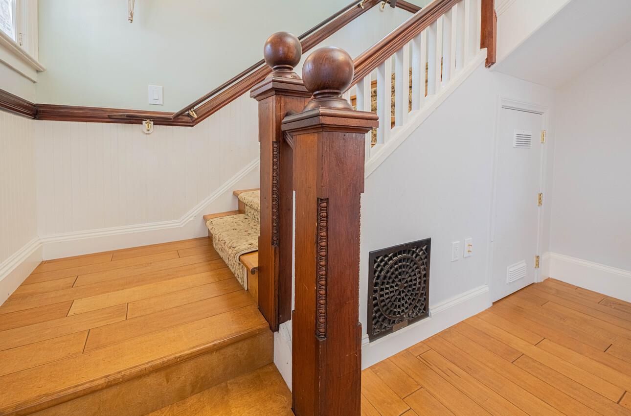 157 15th Street Pacific Grove, CA 93950 - Photo 27 of 41 a view of hallway with stairs