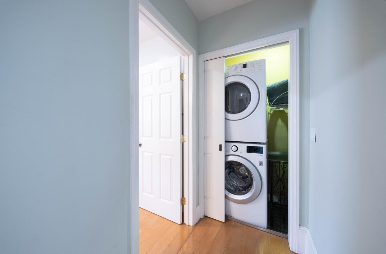157 15th Street Pacific Grove, CA 93950 - Photo 35 of 41 a utility room with dryer and washer