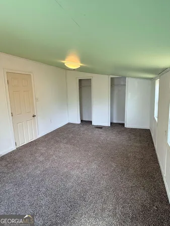 a view of empty room