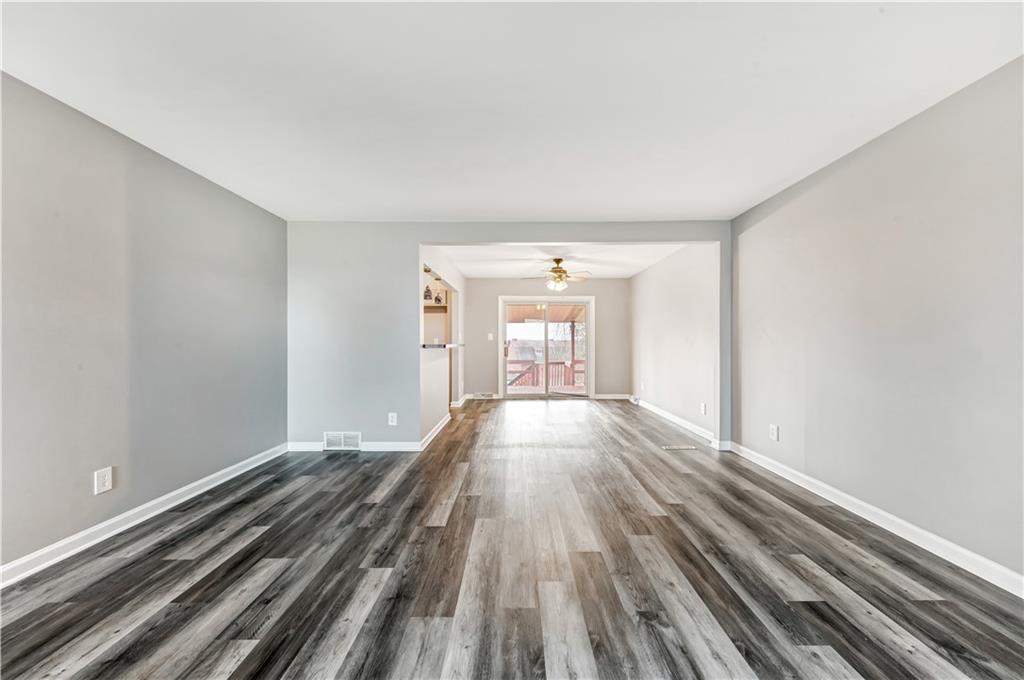 290 Bradys Ridge Road Beaver, PA 15009 - Photo 5 of 23 a view of empty room with wooden floor