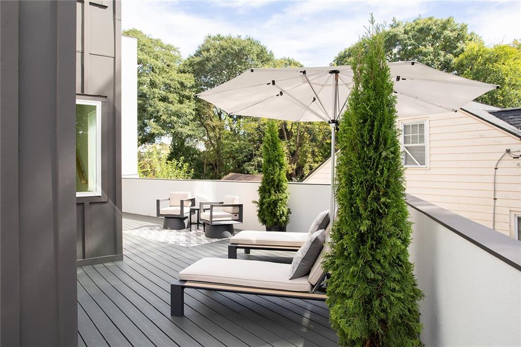 1205 Holly Street Northwest, Unit A Atlanta, GA 30318 - Photo 34 of 74 a view of outdoor space yard and patio