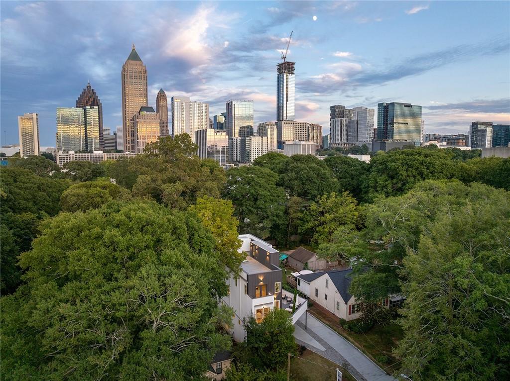 1205 Holly Street Northwest, Unit A Atlanta, GA 30318 - Photo 45 of 74 a view of a city with tall buildings