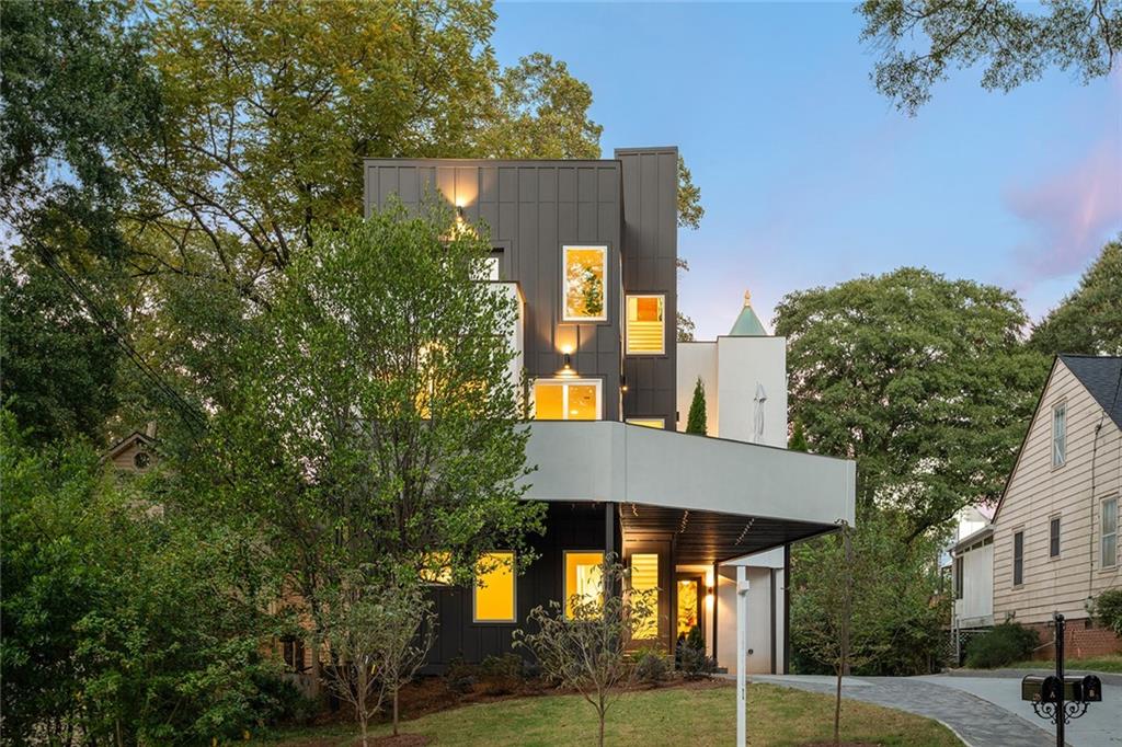 1205 Holly Street Northwest, Unit A Atlanta, GA 30318 - Photo 51 of 74 an aerial view of a house