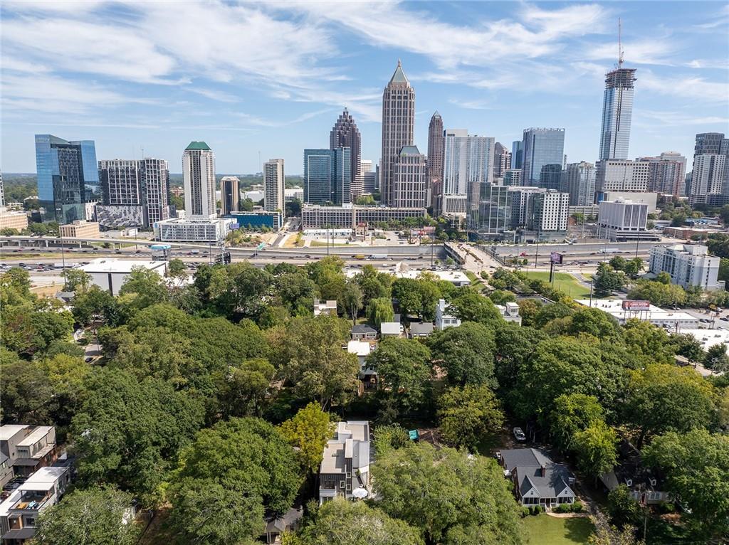 1205 Holly Street Northwest, Unit A Atlanta, GA 30318 - Photo 66 of 74 a view of a city with tall buildings