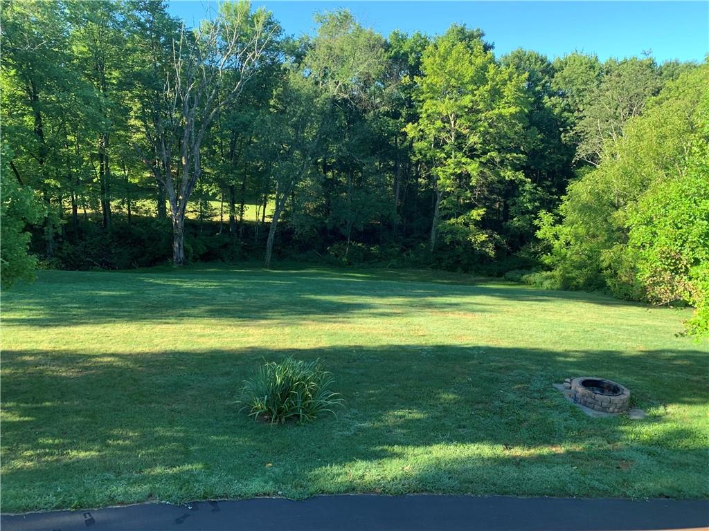 592 Herman Road Butler, PA 16002 - Photo 24 of 24 Another view of the back yard and firepit.