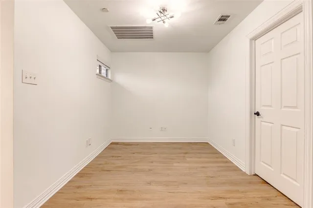 wooden floor in an empty room