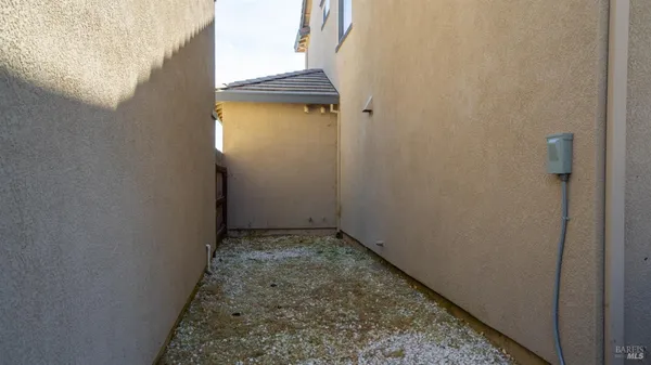 a view of a small space