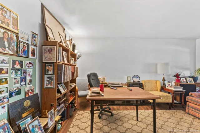 a outdoor space with furniture