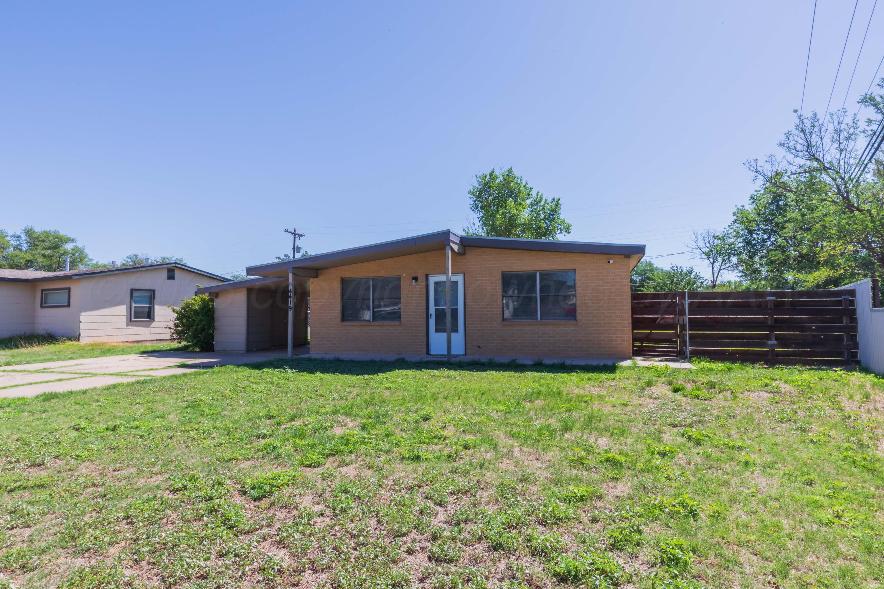 4419 South Ong Street Amarillo, TX 79110 - Photo 28 of 28 FRONT