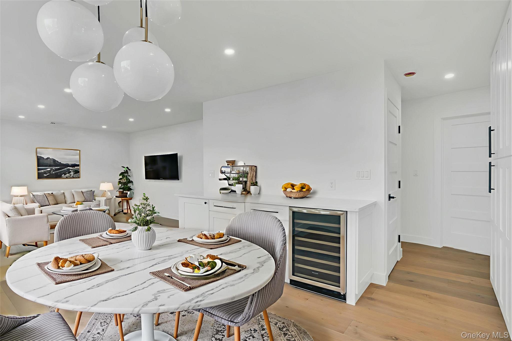 243 Lido Parkway Lindenhurst, NY 11757 - Photo 16 of 46 a view of a dining room with furniture