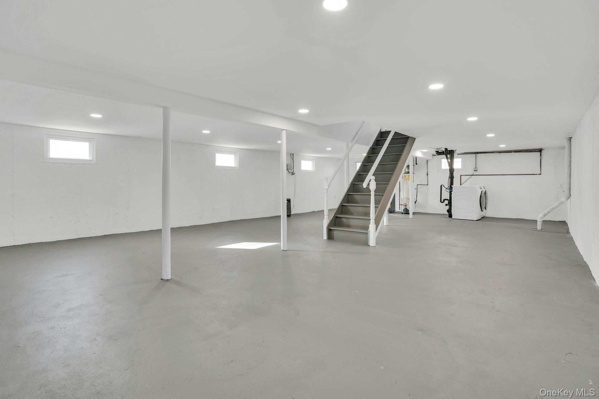 243 Lido Parkway Lindenhurst, NY 11757 - Photo 39 of 46 a view of an empty room with a projector