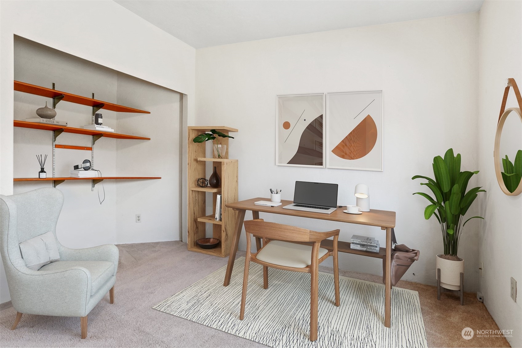 828 240th Place Southwest Bothell, WA 98021 - Photo 21 of 40 a living room with furniture and a potted plant