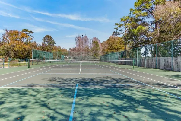a view of a basketball court