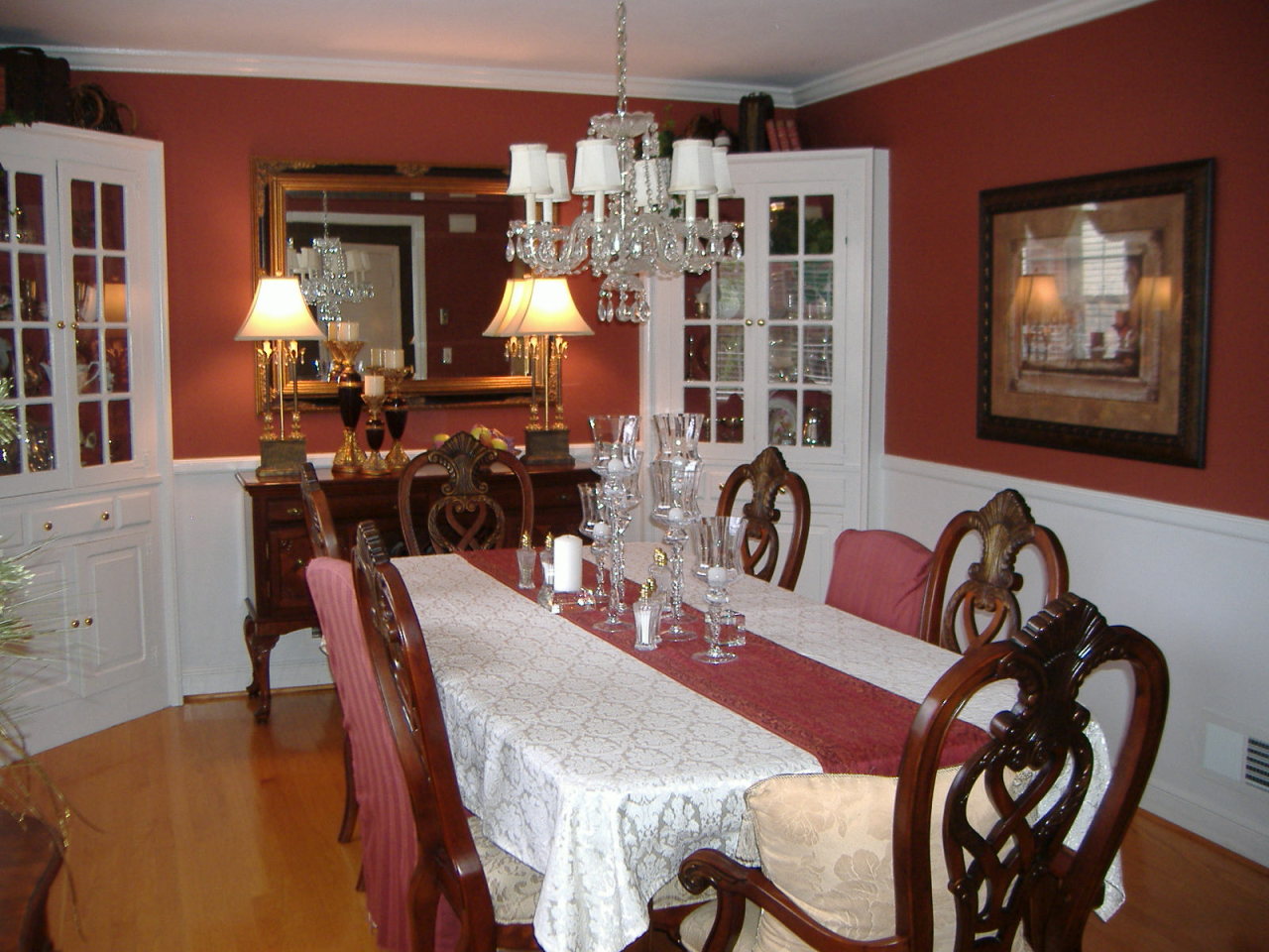 2018 Darlington Road Southwest Roanoke, VA 24018 - Photo 2 of 11 Dining Room w/ Built In Corner Cupboards