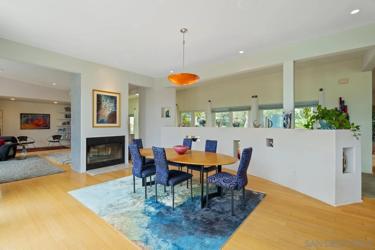 2626 Hidden Valley Road La Jolla, CA 92037 - Photo 31 of 54 a view of a dining room with furniture