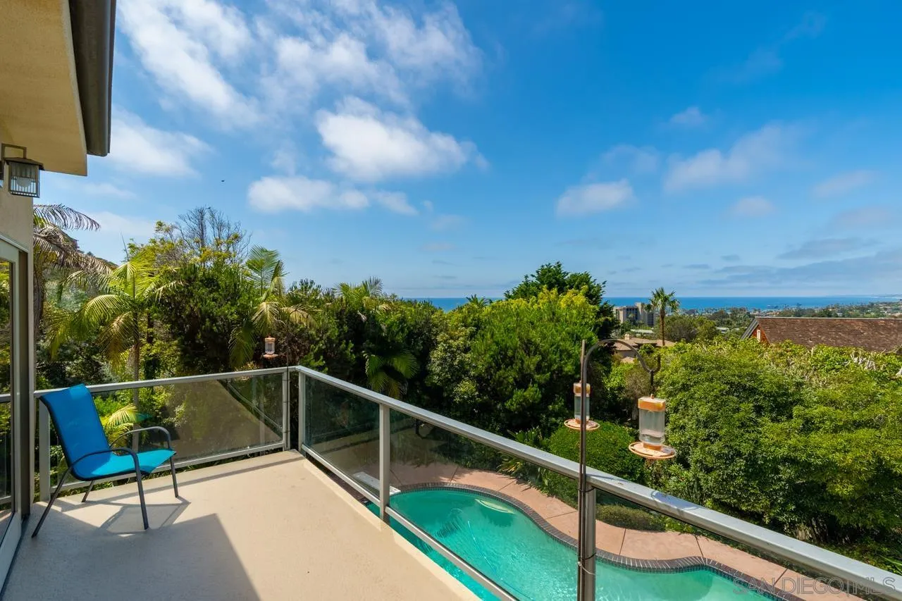 2626 Hidden Valley Road La Jolla, CA 92037 - Photo 47 of 54 a view of a balcony with chairs