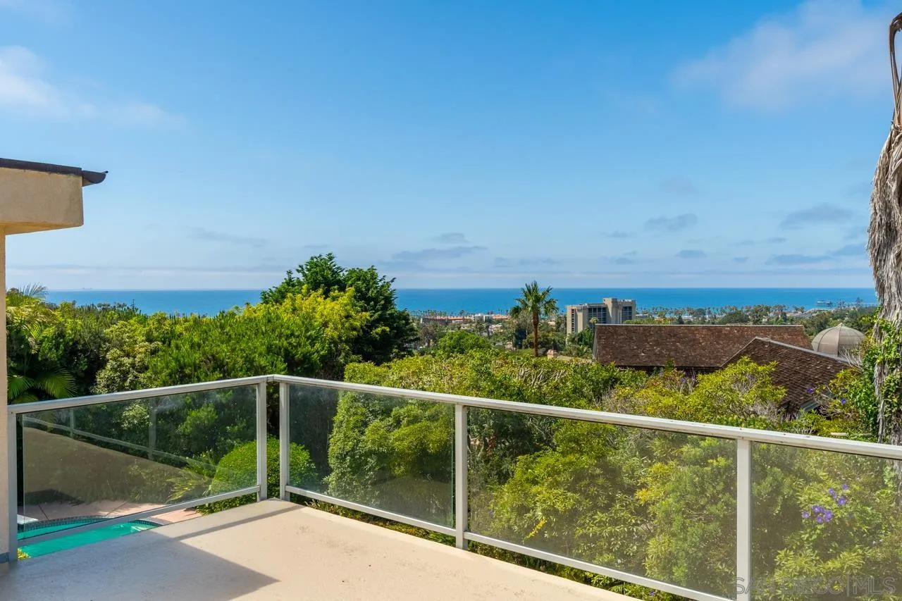 2626 Hidden Valley Road La Jolla, CA 92037 - Photo 49 of 54 a view of a balcony with an outdoor space