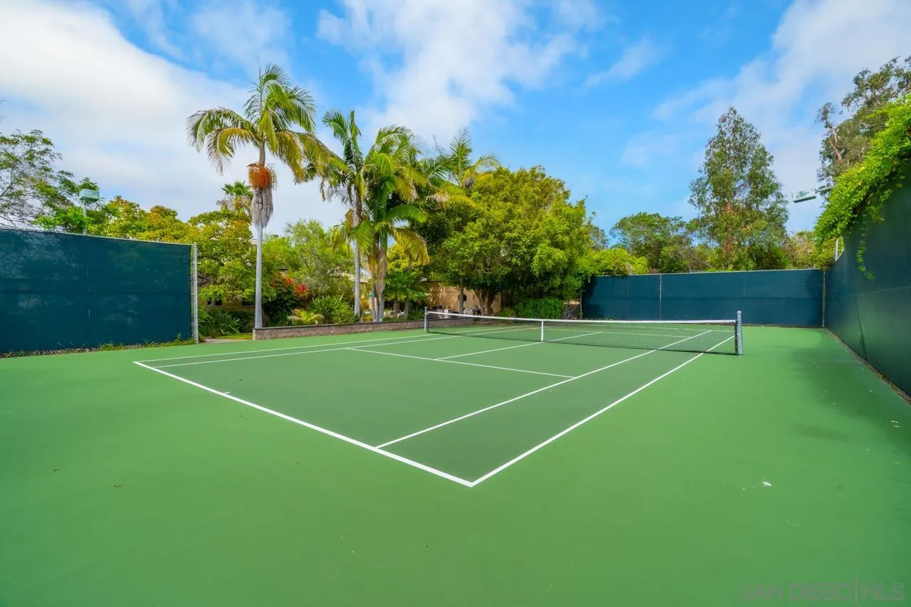 2626 Hidden Valley Road La Jolla, CA 92037 - Photo 8 of 54 a view of a tennis court