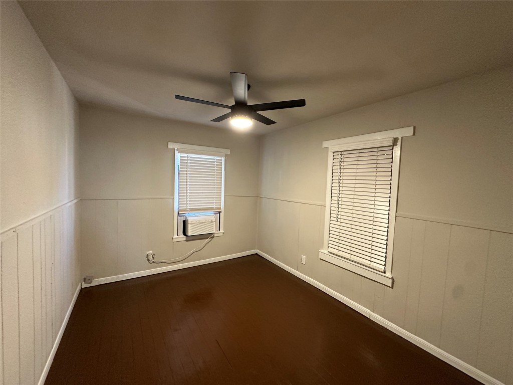 2721 Napoleon Street Houston, TX 77004 - Photo 15 of 19 an empty room with a window and a ceiling fan