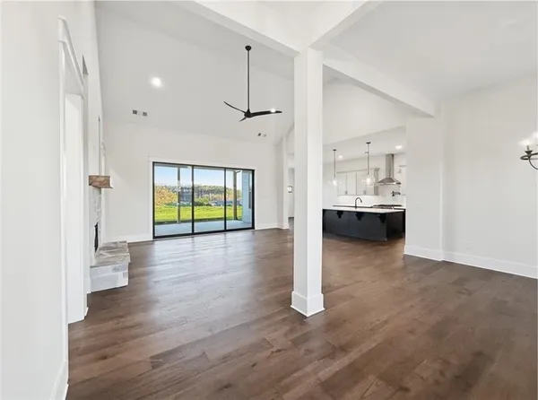 a bathroom with a tub and a shower