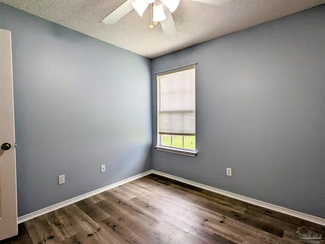 an empty room with window