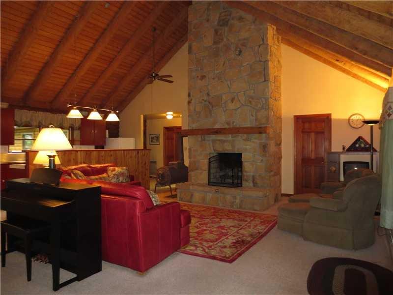 332 Bonniebrook Road Butler, PA 16002 - Photo 3 of 25 Family Room. Open floor plan, stone wood burning fireplace