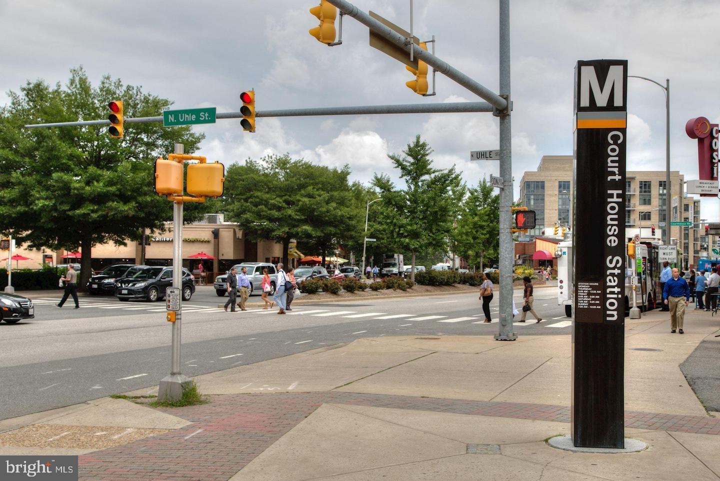 2016 North Adams Street, Unit 701 Arlington, VA 22201 - Photo 30 of 32 a street sign on a street corner