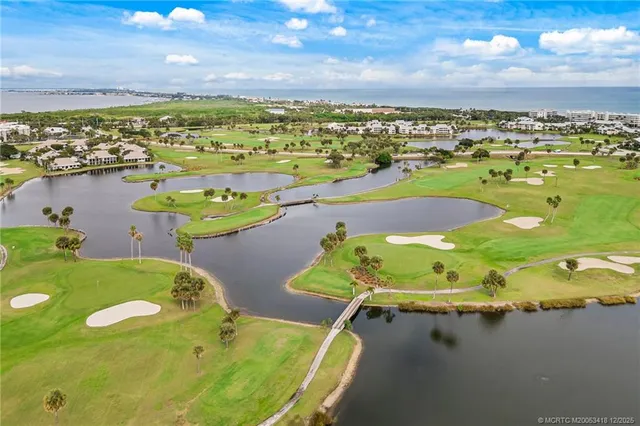 a view of a city with an ocean