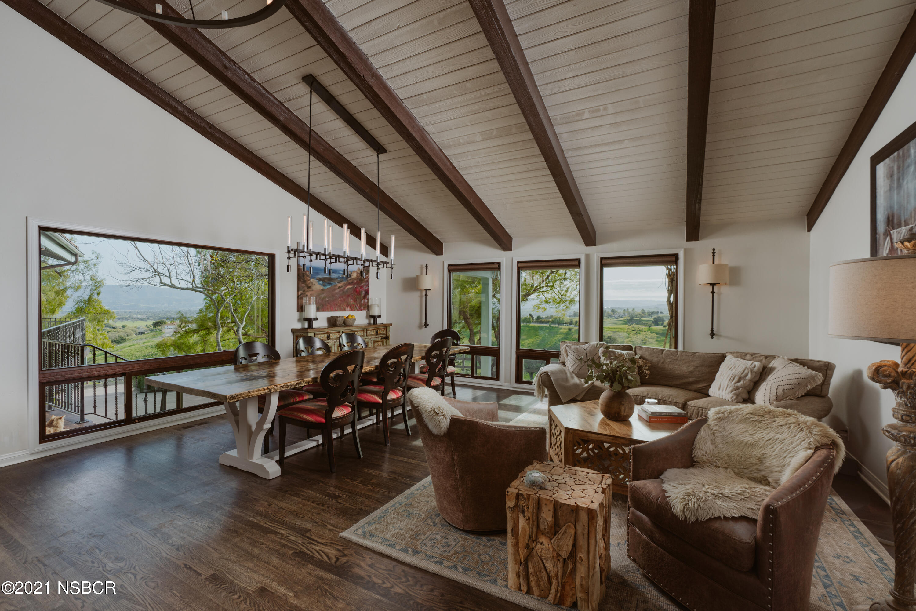 2968 Canada Este Road Santa Ynez, CA 93460 - Photo 11 of 37 Family Room/Dining